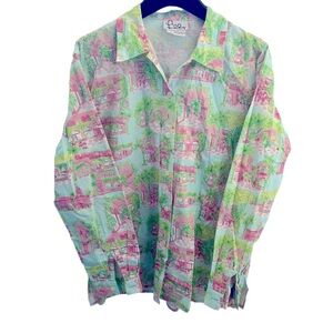 Lilly Pulitzer button up shirt